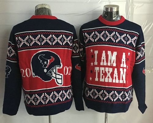 Nike Texans Men's Ugly Sweater